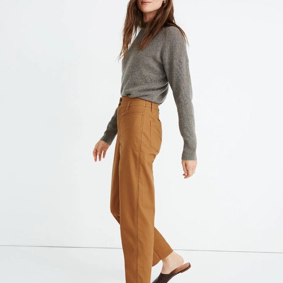 Madewell | Tapered Pants: Pieced Yoke Edition Straight Leg in Size 25 - Picture 3 of 10